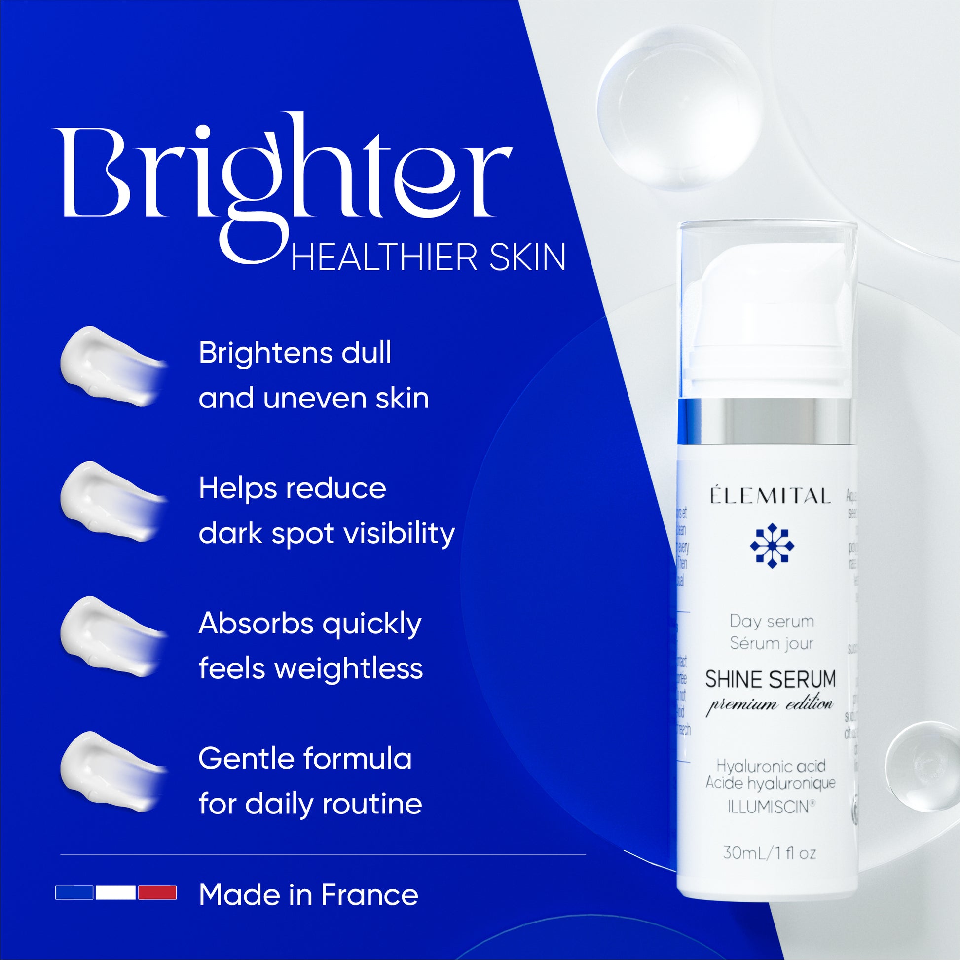 Elemital Shine Serum và Cream