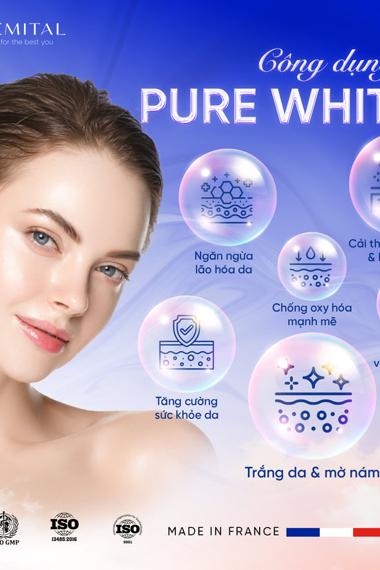 ERIC FAVRE Liposomal Glutathione Liquid with Vitamin C & Zinc – Pure White+ Monodose Supports Skin Radiance, Cellular Antioxidant & Immune Health – 15ml Drink