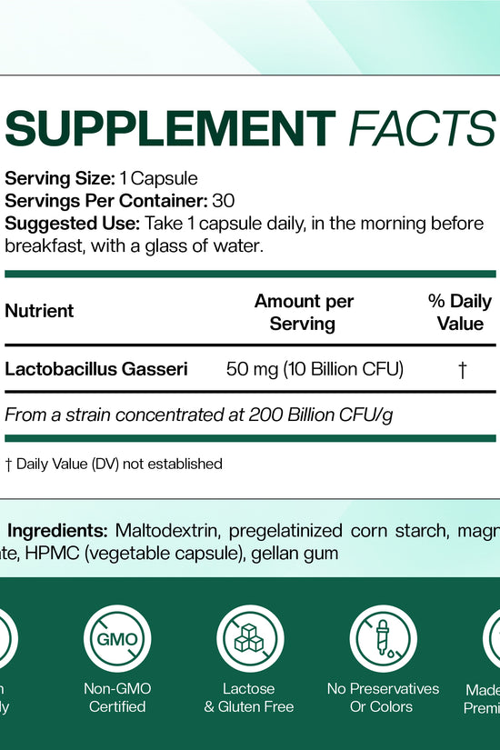Eric Favre Lactobacillus Gasseri Probiotic for Women