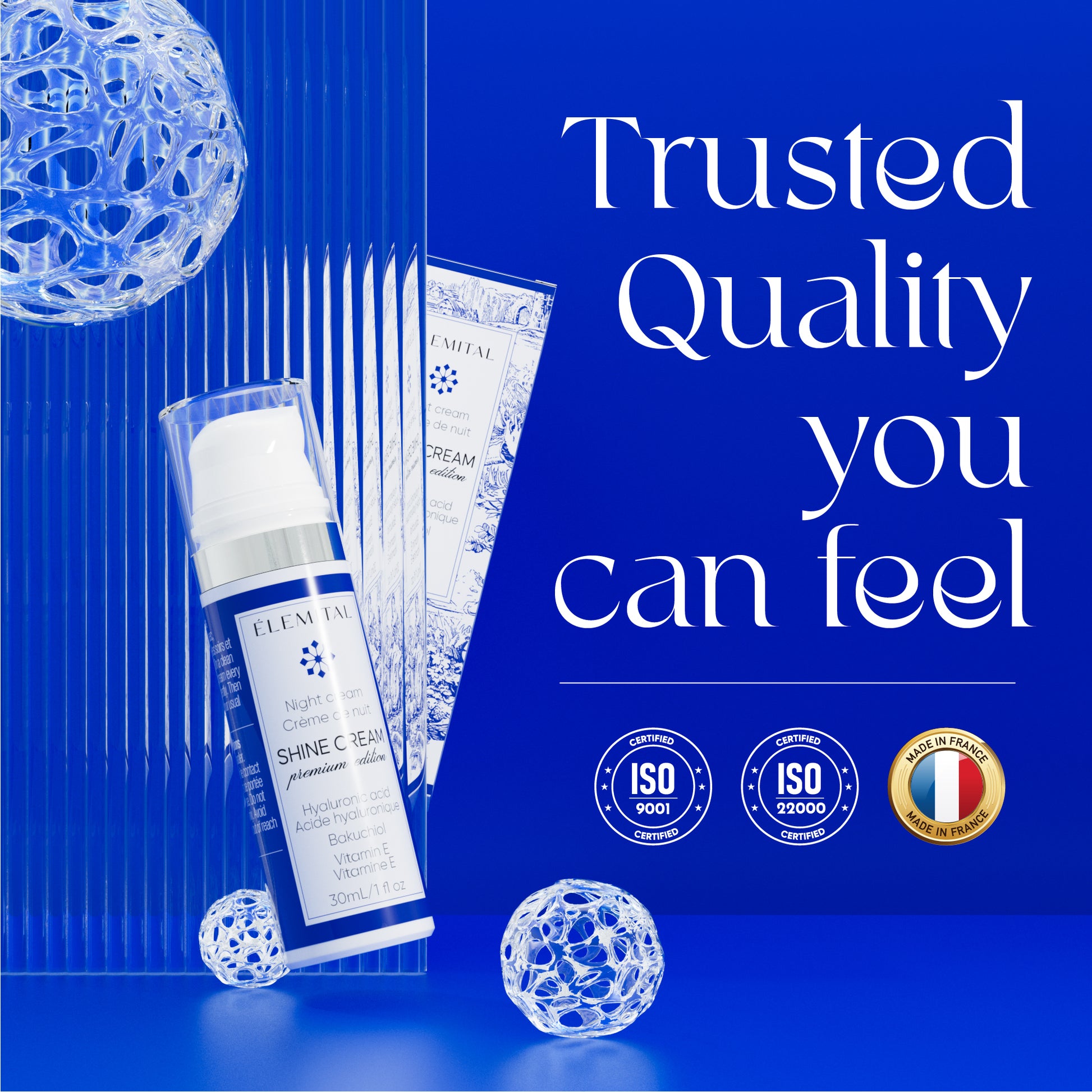 Elemital Shine Serum và Cream