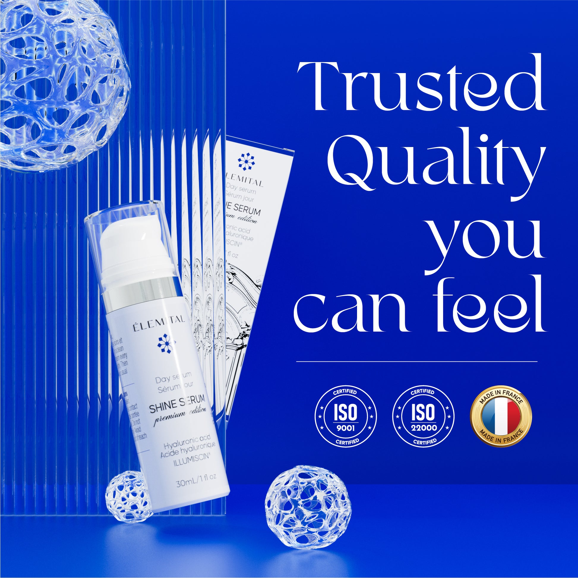 Elemital Shine Serum và Cream